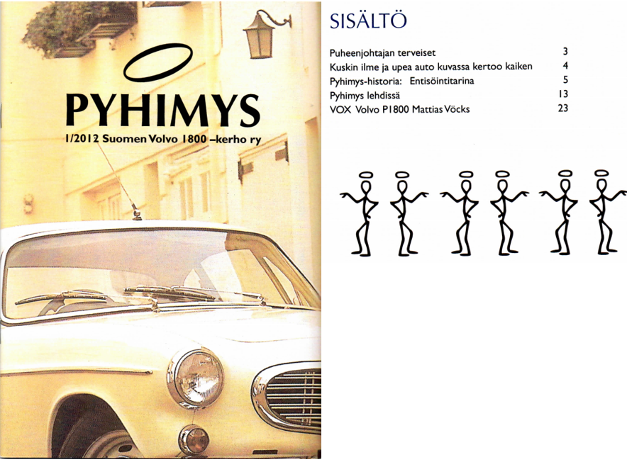 Pyhimys lehti Suomen Volvo 1800 kerho pyhimys-lehti-suomen-volvo-1800-kerho